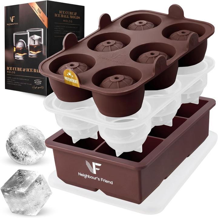 Produktbild Neighbour's Friend Eiskugel- und Eiswürfelformer