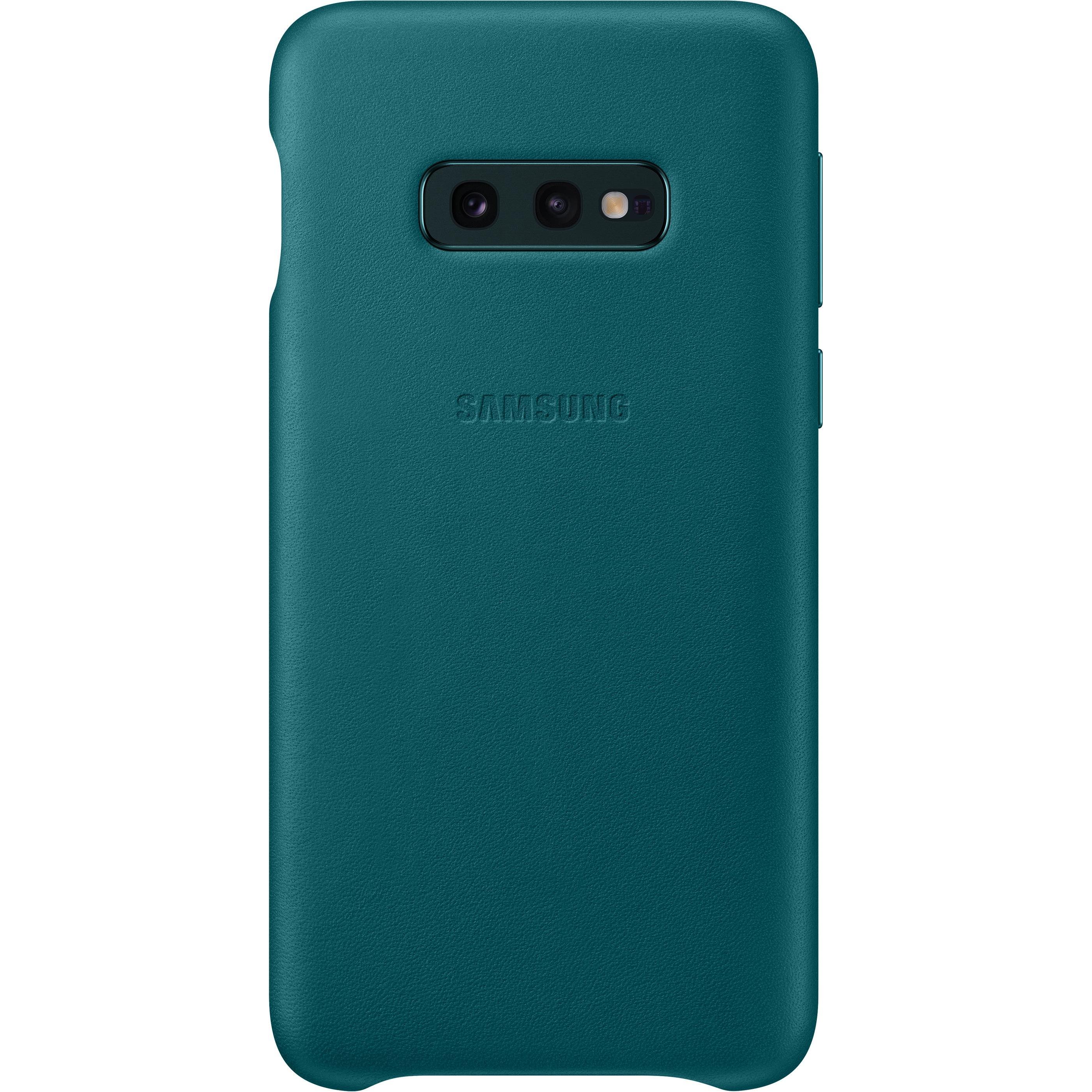 Samsung Leather Cover (Samsung Galaxy S10e), Smartphone Hülle, Grün