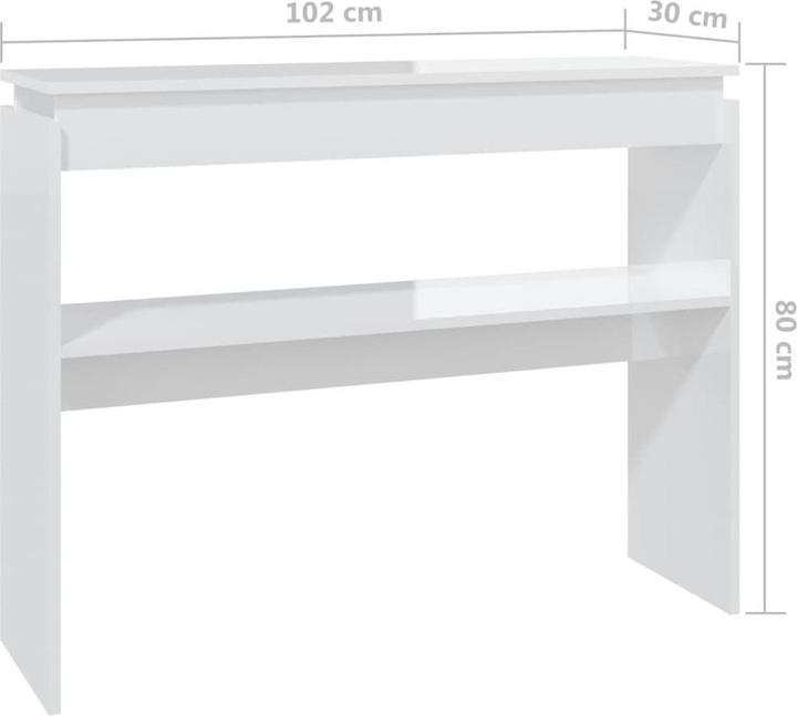 Image du produit vidaXL Konsolentisch (30 x 102 x 80 cm)