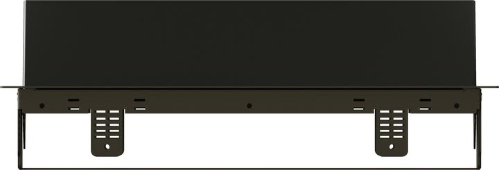 Actual product image IB Connect BOX mounting frame black L 6-gang