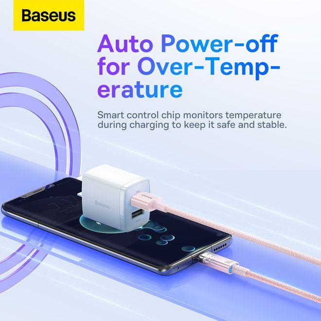 Actual product image Baseus USB A – USB C (1 m, USB 3.0, 100 W)
