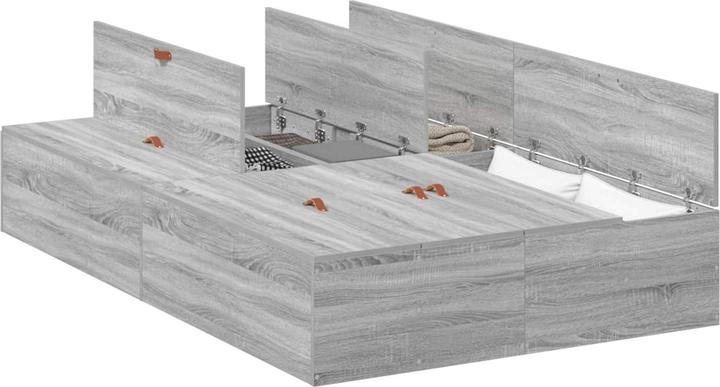 Actual product image vidaXL Aufbewahrungsbettgestell (120 x 200 cm)