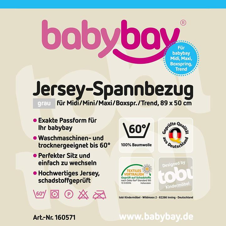 Immagine prodotto Babybay Coperchio di serraggio (89 x 50 cm)