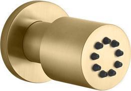 Immagine prodotto Gessi Doccia laterale orientabile 1/2 /, a parete, a filo pavimento, a 1 getto, 13375"