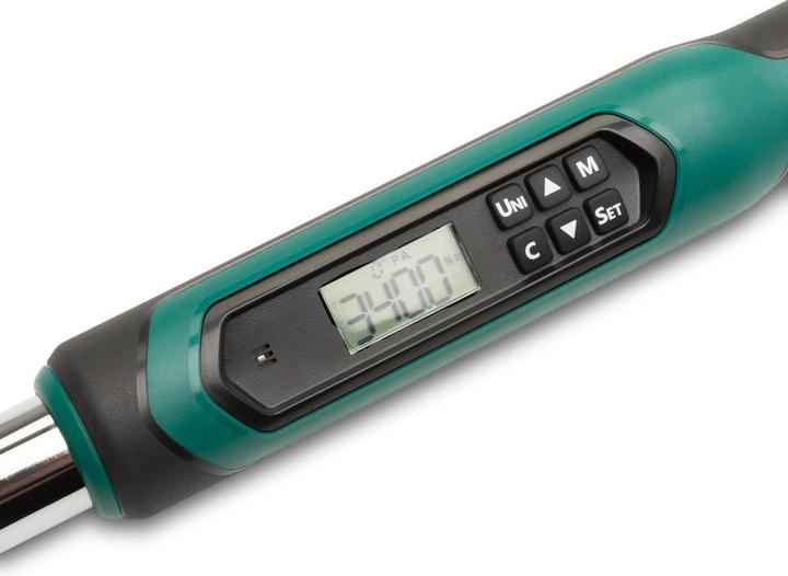 Actual product image SATA 1/2" Electronic torque spanner, with angle function 34Nm - 340Nm (1/2", 34 - 340 Nm)