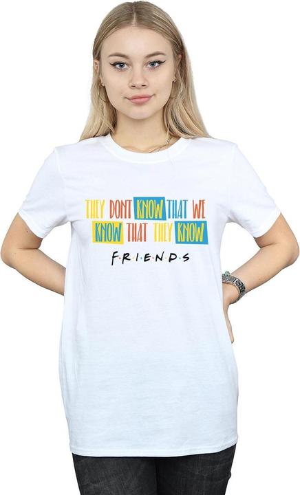 Image du produit Friends - T-shirt THEY DON'T KNOW SCRIPT - Femme (3XL)