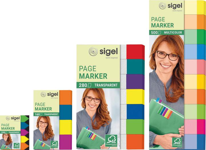 Actual product image Sigel Page Marker (20 x 50 mm)