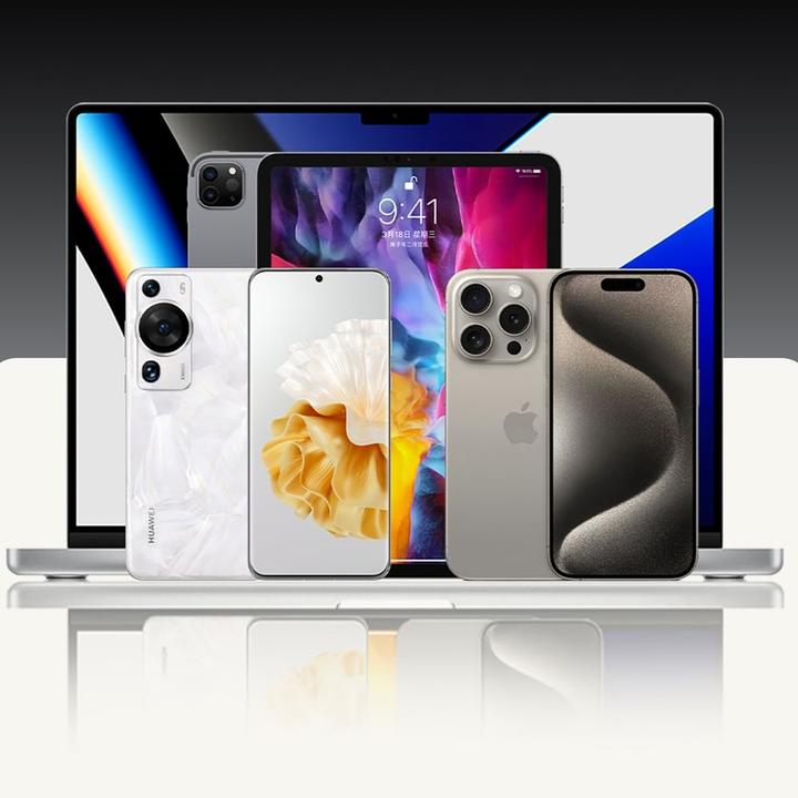 Productafbeelding Dudao L20 Pro 4-in-1 USB-A / USB-C - Lightning / USB-C Kabel - Schwarz (1.50 m, 65 W)