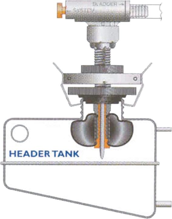 Actual product image KS Tools Universal cooling system diagnostic service set, 12 pcs