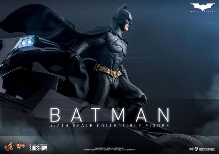 Actual product image Hot Toys Batman Begins Movie Masterpiece