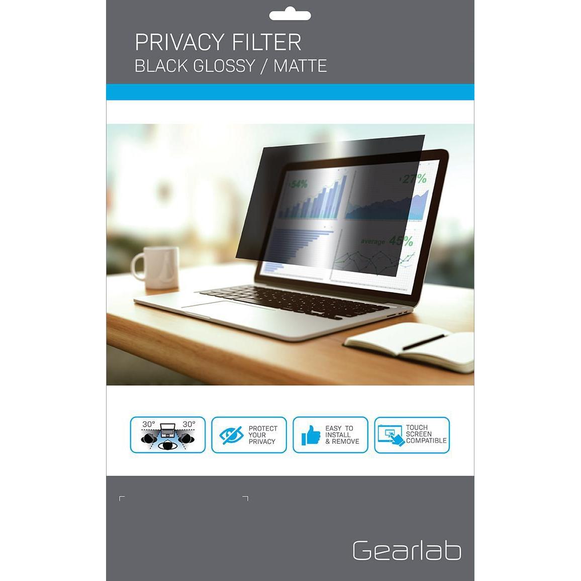 Thumbnail - Gearlab Privacy Filter 14.0" 16:9 (14.02", 16 : 9), Notebook Schutzfolie