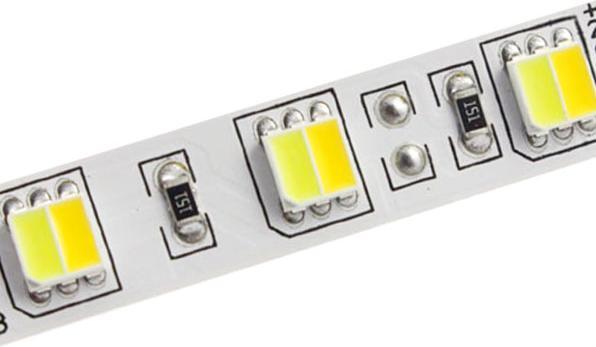 Produktbild Lumina Swiss LED-Streifen Kalt-Warm (KW/WW) 5m Premium Outdoor 24V (Kaltweiss, Neutralweiss, Warmweiss, 500 cm, Outdoor)