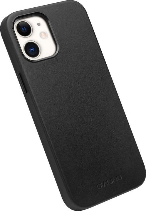 Image du produit QiAlino Coque cuir véritable (compatible MagSafe) (Apple iPhone 12 mini)