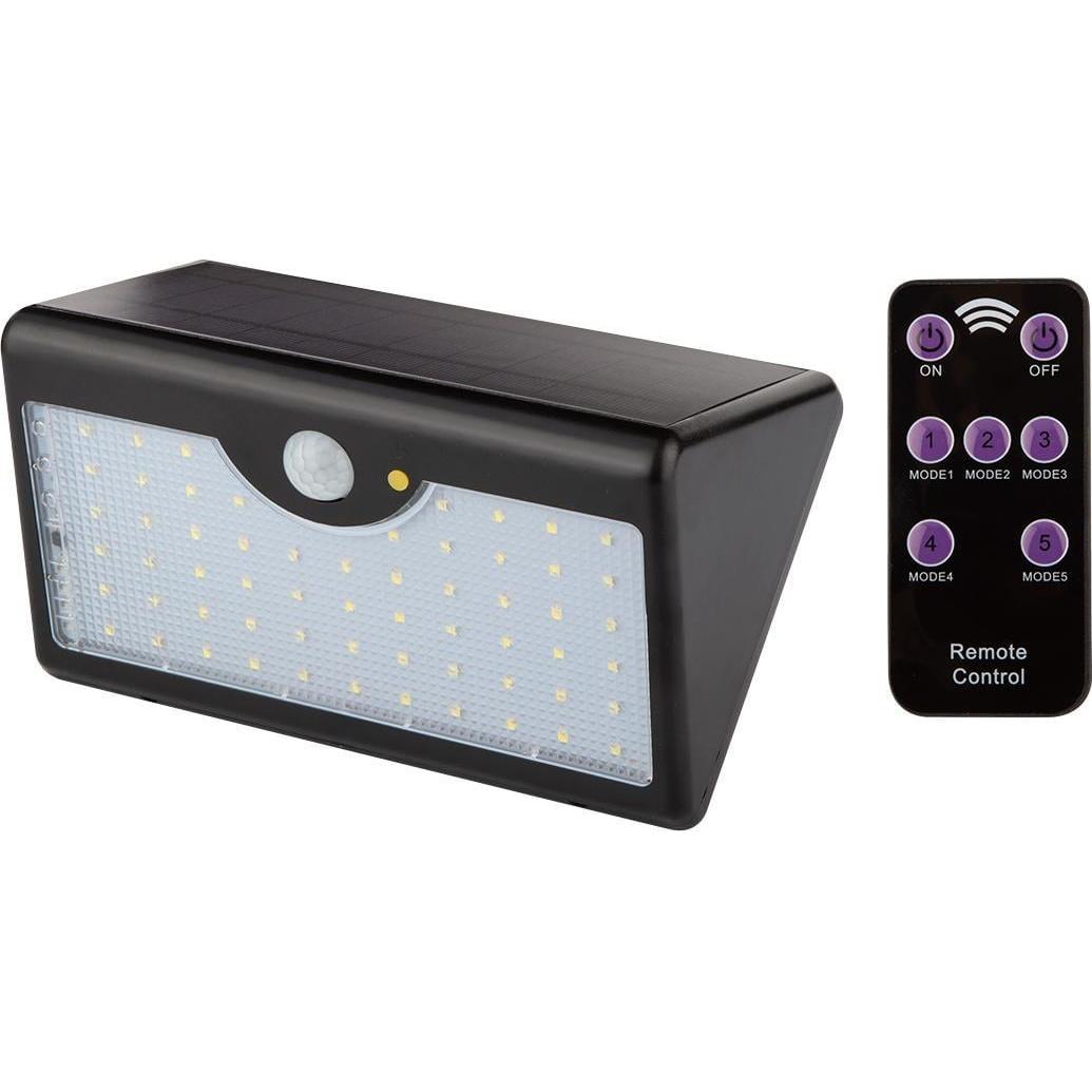 Neo, Gartenbeleuchtung, Wand-Solarlampe + Fernbedienung SMD LED 900 lm (900 lm, IP65)