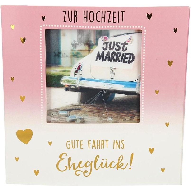 Thumbnail - Depesche, Grusskarte + Briefpapier, Musikkarte mit Licht Zur Hochzeit, gute Fahrt ins Eheglück! (1 Stk.)