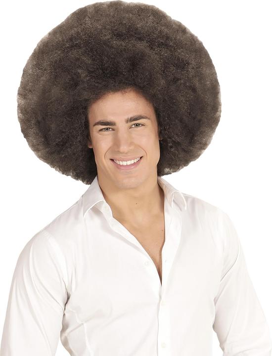 Image du produit Widmann Top qualité CAFÉ MARRON GÉANT AFRO PERÇU en polybag