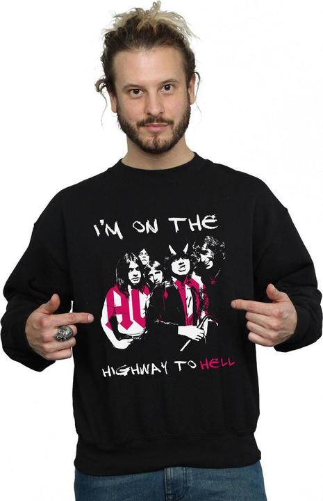 Immagine prodotto AC/DC Felpa uomo I'm On The Highway To Hell in cotone (L)