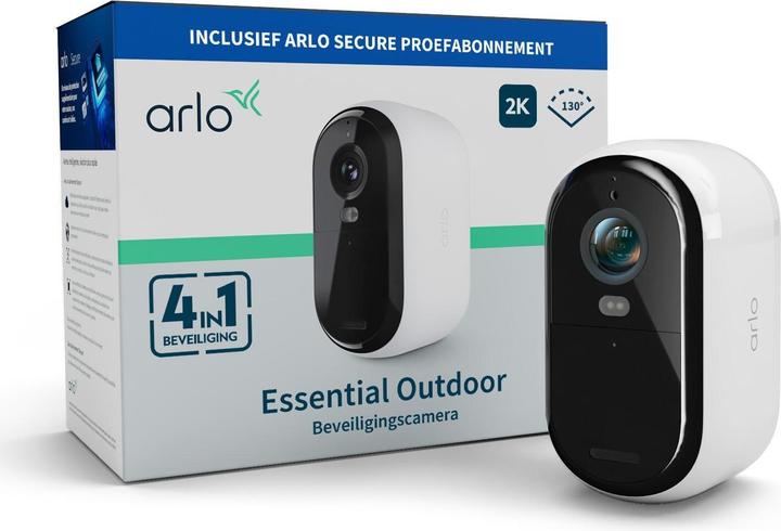 Produktbild Arlo Essential 2K Überwachungskamera - 1er Set (2560 x 1440 (WQHD))