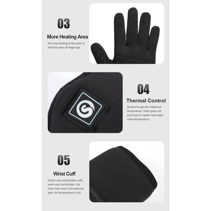 Produktbild Welltravel Beheizbare Neopren-Handschuhe (XL)