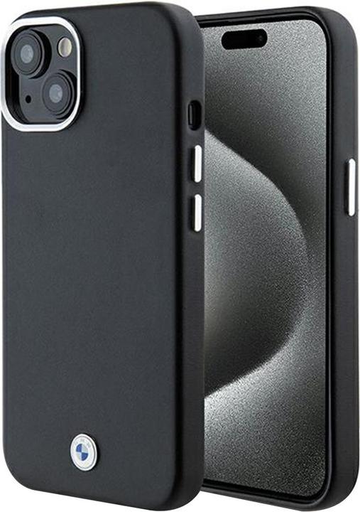 Produktbild BMW BMHMP15M23PUFWK iPhone 15 Plus / 14 Plus 6.7"czarny/black Signature Wrapped Metal MagSafe (Apple iPhone 15 Plus)