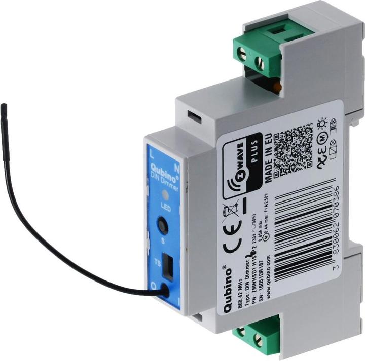 Produktbild Z-Wave Qubino Dimmer Hutschienenmodul