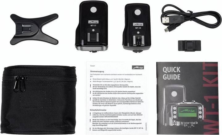 Immagine prodotto Metz Trigger senza fili WT-1 Kit Canon (Attacco del flash, Canon)
