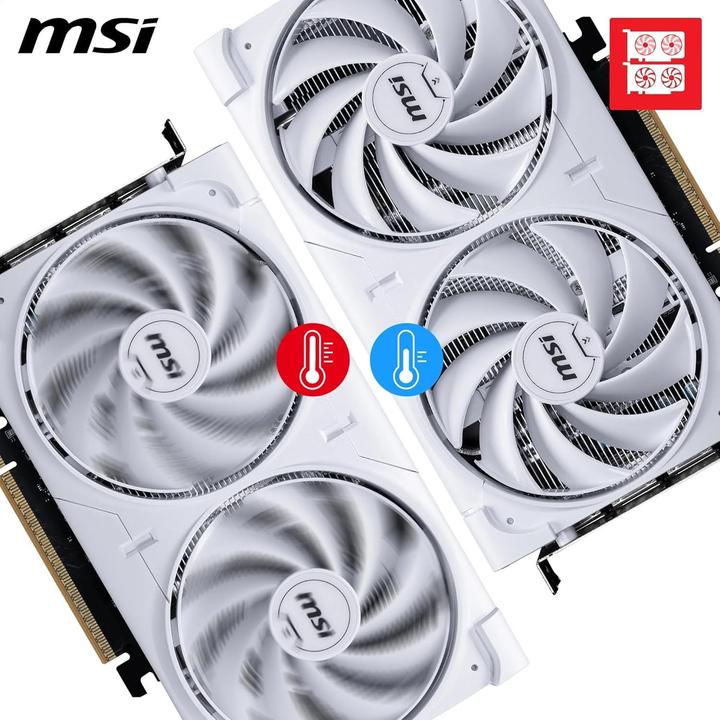 Produktbild MSI GeForce RTX 5060 Ventus 2X OC White (8 GB)
