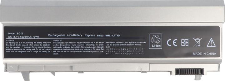 Produktbild Dell Akku Latitude E6500, E6510, E6410 (6 Zellen, 6600 mAh)
