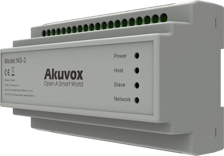 Productafbeelding Akuvox netwerkschakelaar. 2-draads ip (6 Havens)