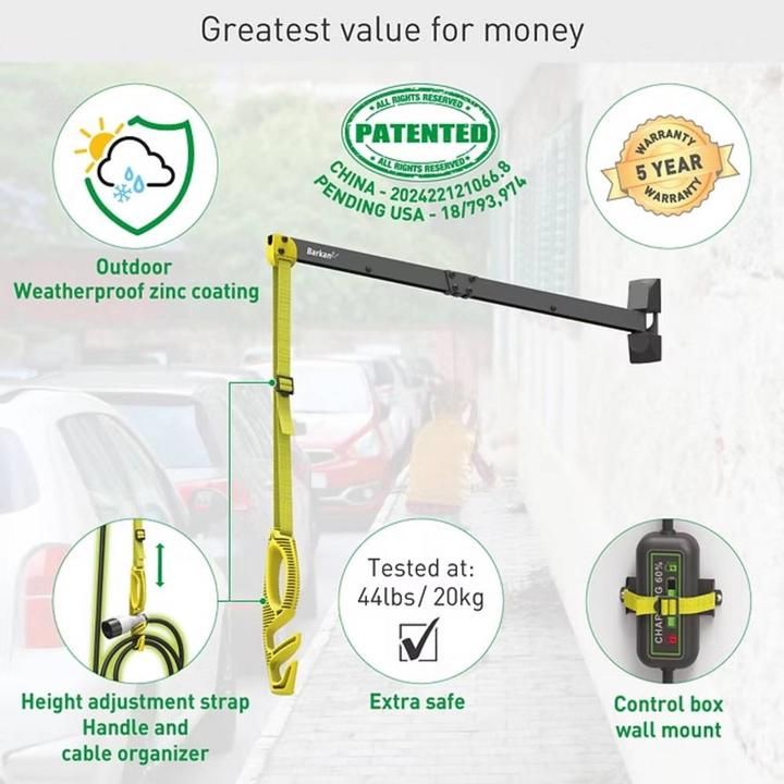 Produktbild Barkan Ladekabel Halterung