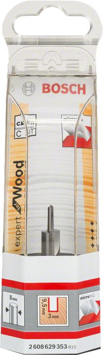 Actual product image Bosch Professional Zubehör Grooving cutter, solid carbide, 8 m