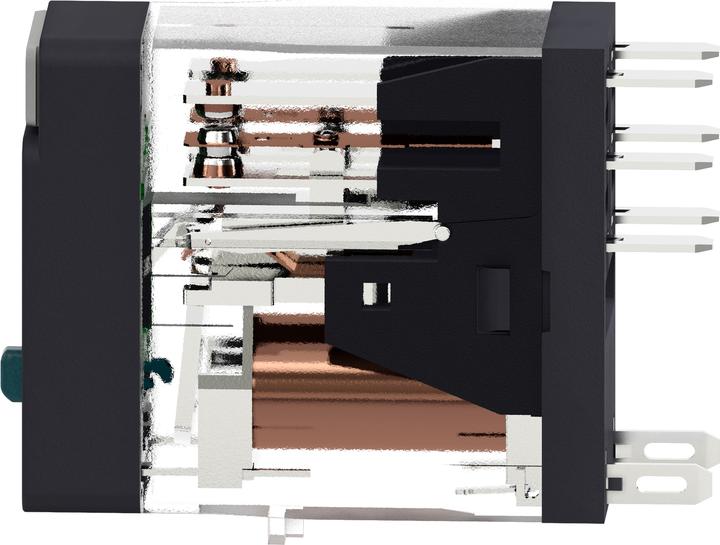 Actual product image Schneider Electric Relay 2CO 10A 24VDC w Test Button & LED
