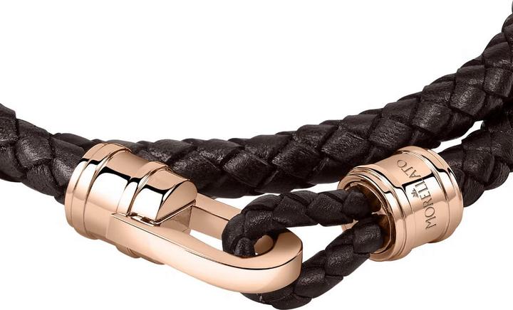 Produktbild Morellato Moody Brac Rg+Brown Leather 42 (42 cm, Edelstahl, Leder)