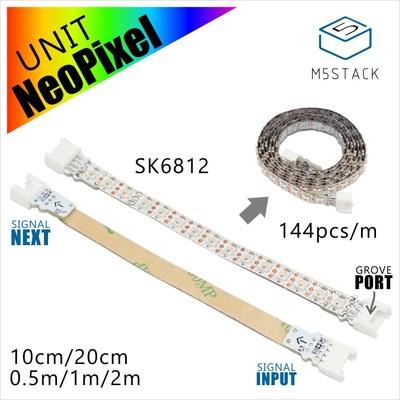 Produktbild M5Stack 10cm SK6812 RGB LED Strip