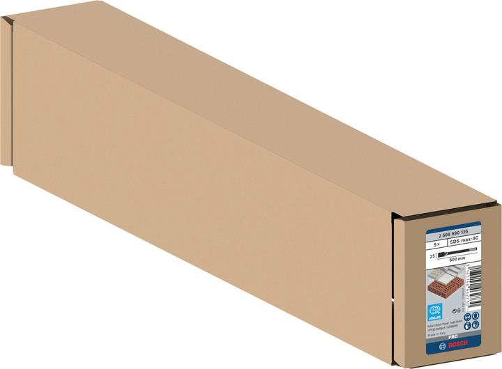 Actual product image Bosch Professional Zubehör PRO SDS max-4C flat chisel set, 25 x 600 mm (25 mm)