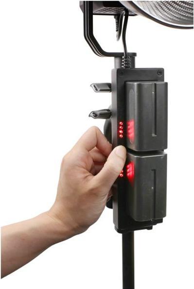 Immagine prodotto Nanlite Portabatterie NP-F per Forza 60/60B (Maniglia della batteria, Impugnatura)