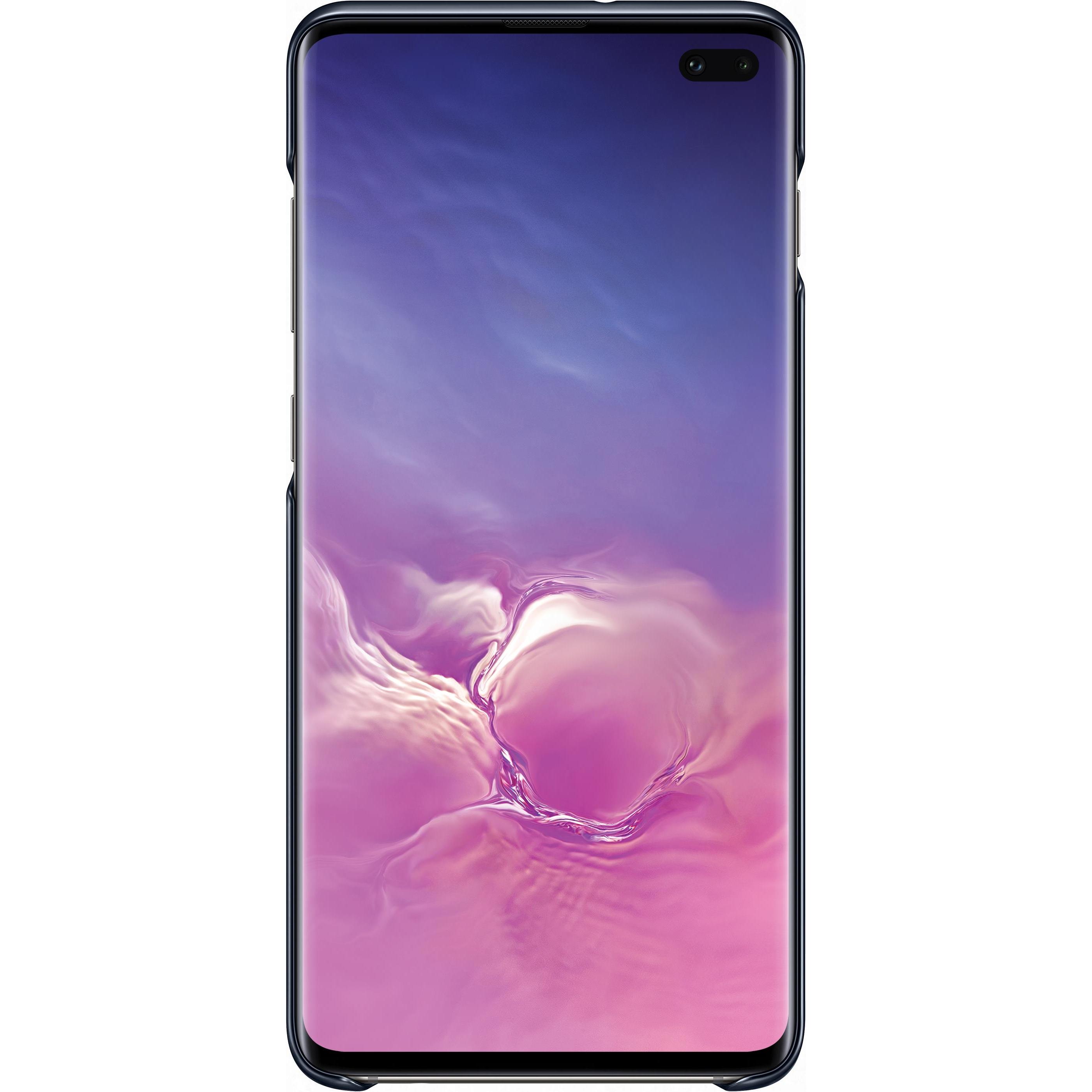 Thumbnail - Samsung LED Back Cover (Samsung Galaxy S10+), Smartphone Hülle, Schwarz
