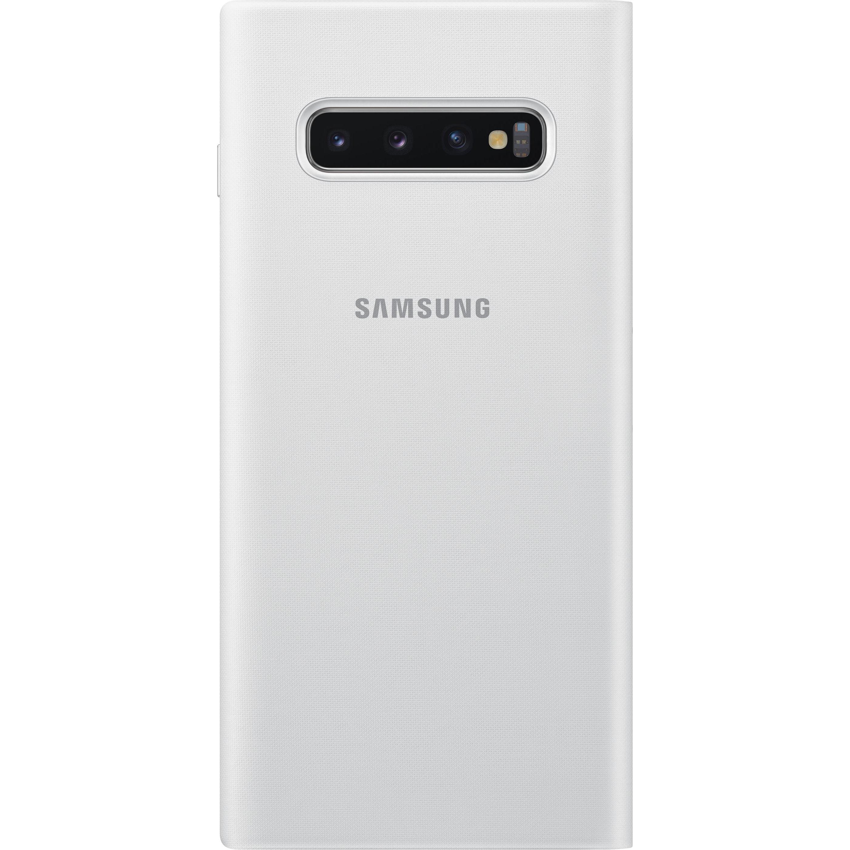 Thumbnail - Samsung LED View Cover (Samsung Galaxy S10+), Smartphone Hülle, Weiss