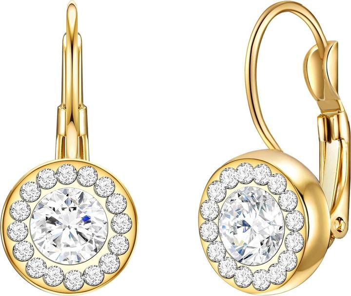 Produktbild Lulu & Jane Damen Metall-Legierung Glaskristall gelbgold - 29453 (Metall-Legierung)
