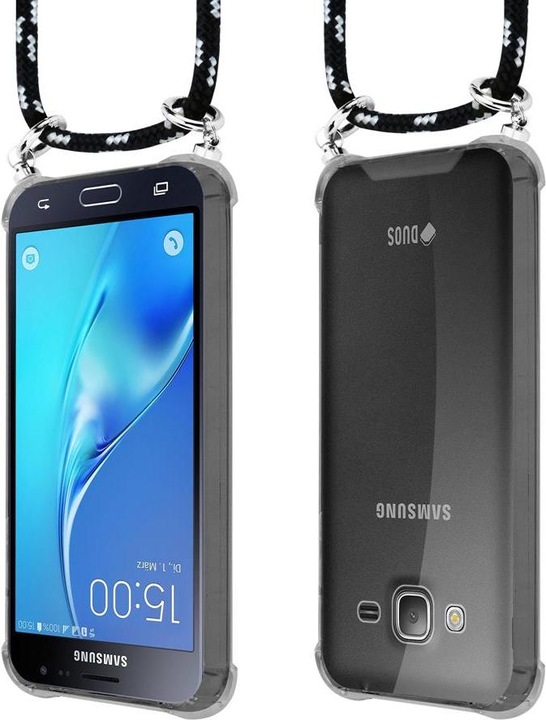 Produktbild Cadorabo TPU Handy Kette SILBER Cover