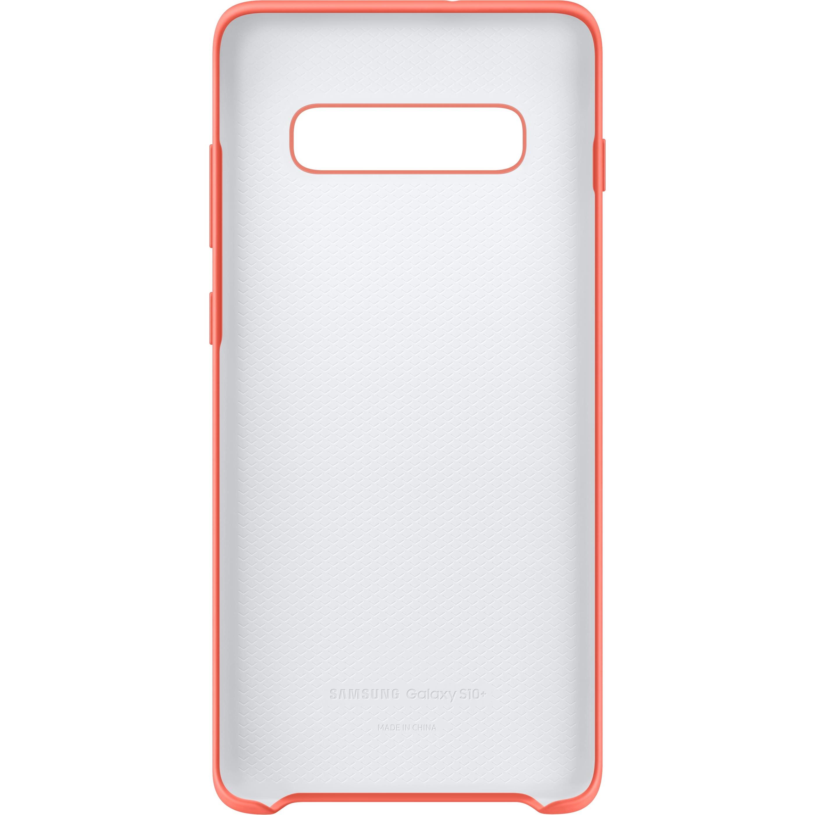 Samsung Silicone Cover (Samsung Galaxy S10+), Smartphone Hülle, Pink