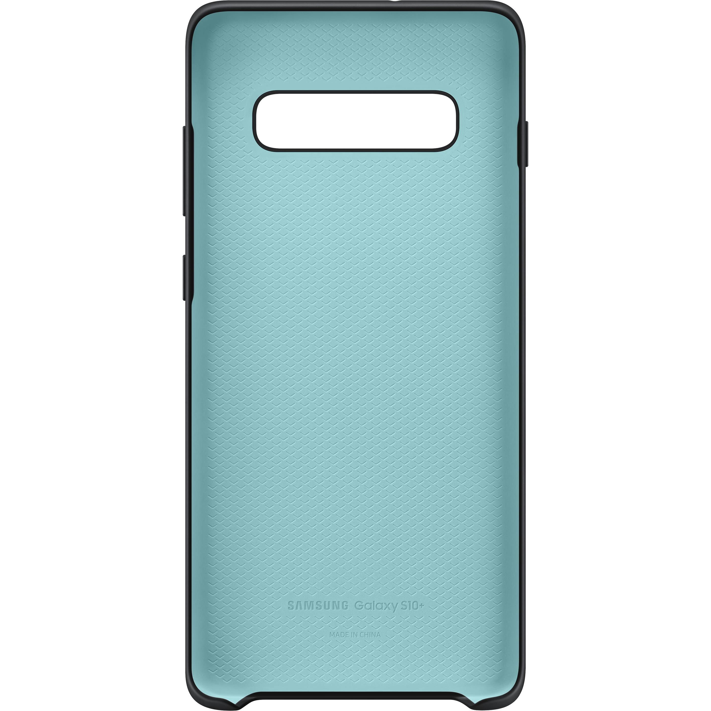 Thumbnail - Samsung Silicone Cover (Samsung Galaxy S10+), Smartphone Hülle, Schwarz
