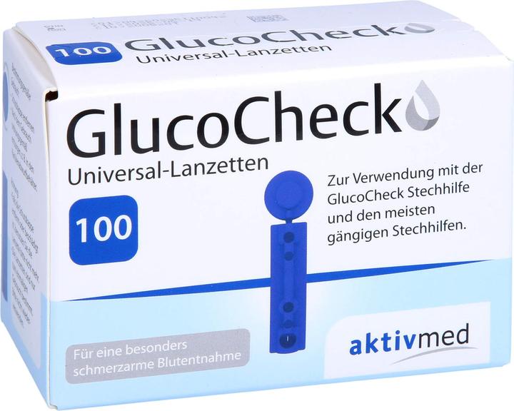 Actual product image Aktivmed Gluco Check Lancets Universal, 100 pcs LAN (Lancets)