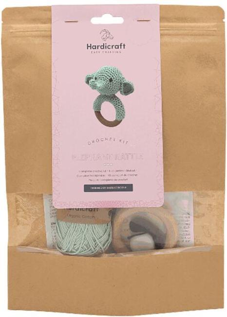 Actual product image Hardicraft Rattle Elephant - Crochet Set