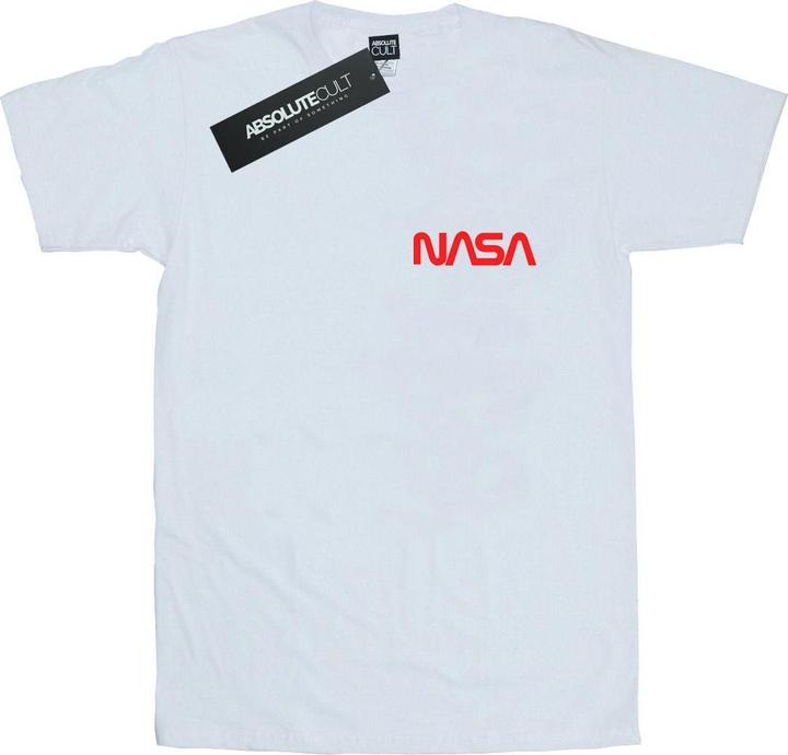 Immagine prodotto Nasa Modern Logo Chest Maglietta Uomo (L)