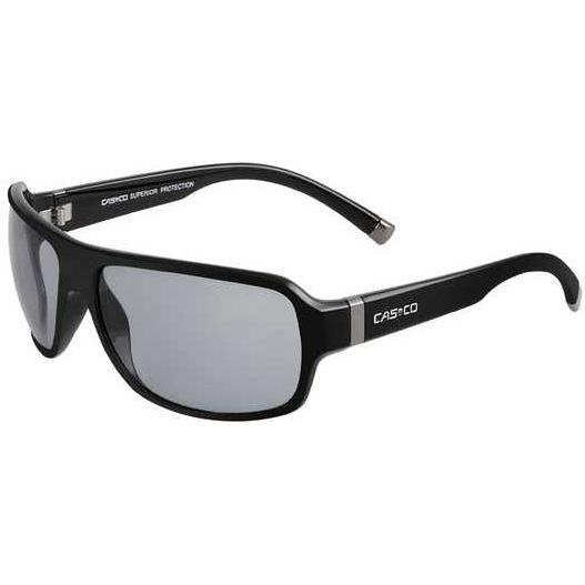 Casco, Unisex, Sportbrille, SX-61 Sonnenbrille (Black, Grau), Grau