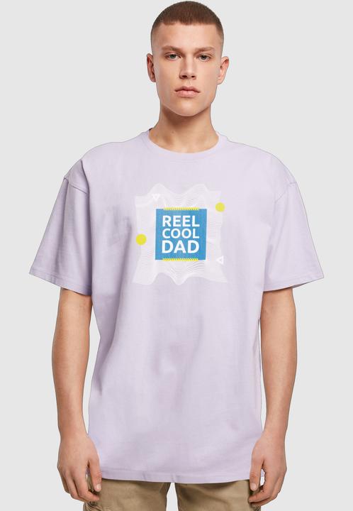 Produktbild Merchcode Fathers Day - Reel cool dad Heavy Oversize Tee - 115179 (XS)