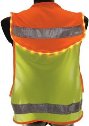 Actual product image Grossenbacher Flashing light vest Jack Pro