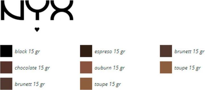 Actual product image NYX Professional Make-Up Fill und Fluff (Ash Brown)