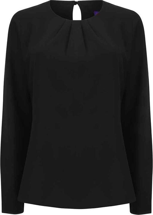 Immagine prodotto Henbury Camicetta Plissettata Davanti Manica Lunga Donna (M)